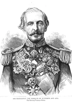 Viceroy Prints: His Excellency The Marquis of Dufferin and Ava; The Retiring Viceroy of India