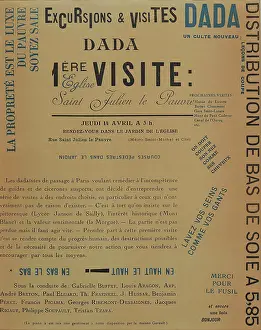 Dada Prints: Excursions et visites dada. 1ere visite: Eglise Saint Julien le Pauvre