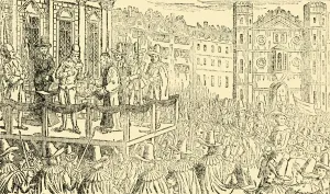 Speakman Prints: The Execution of Charles I. in Whitehall, 30th January 1649, c1930. Creator: Unknown