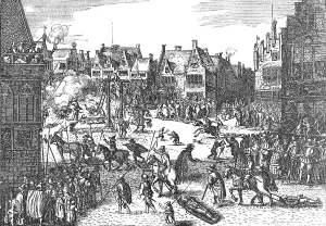 Fawkes Prints: Execution of the Conspirators of the Gunpowder Plot in 1606, 1795 (1897)