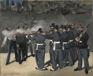 Maximilian Prints: The Execution of Emperor Maximilian, 1867. Creator: Edouard Manet