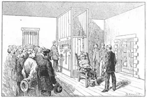 Horrible Gallery: Execution of Kemmler, the first man to die in the electric chair, USA, 6 August 1890