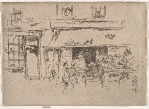 Exeter Street. Creator: James McNeill Whistler (American, 1834-1903)