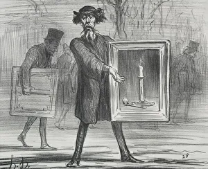 Honoredaumier French Prints: The Exhibition of 1859 (plate 1): They have Refused this, the Ignoramuses!, 1859. Creator