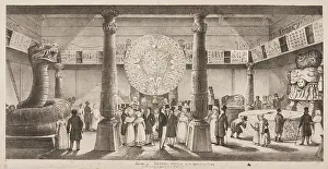 Exhibition of Antient [sic] Mexico at the Egyptian Hall, Piccadilly, c1824. Creator: Unknown
