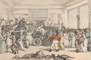 Battle Of Waterloo Gallery: Exhibition at Bullocks Museum of Bonapartes Carriage Taken at Waterloo, Janu
