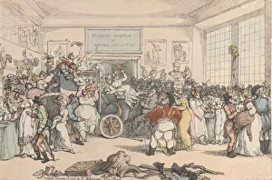 Firs Prints: Exhibition at Bullocks Museum of Bonapartes Carriage Taken at Waterloo, Janu