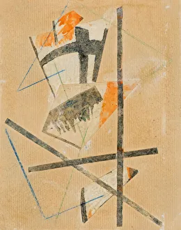 Rhythm Gallery: The exhibition catalog 5 x 5 = 25, 1921. Creator: Popova, Lyubov Sergeyevna (1889-1924)