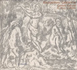 Images Dated 28th April 2020: Exhibition Catalogue Cover for a Cezanne show at the Galerie Vollard (May 9-June 10