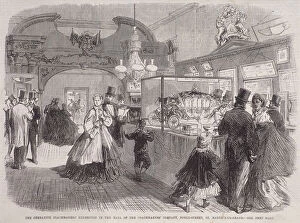 Display Case Gallery: Exhibition at Coachmakers Hall, Noble Street, London, 1865