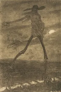 Rops Prints: Exhibition of Felicien Rops, 1896. Creator: Rops, Félicien (1833-1898)