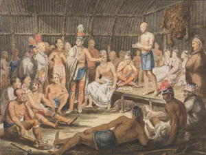 Exhibition of Indian Tribal Ceremonies at the Olympic Theater, Philadelphia, 1811-ca