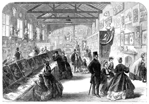 Art School Prints: Exhibition of the Lincoln School of Art, 1864. Creator: Unknown