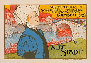 Fischer Prints: Exhibition The Old City, 1896. Creator: Fischer