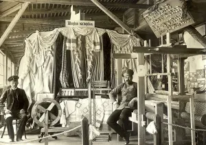 Loom Prints: Exhibits of handicraftsmen of the Yekaterinburg zemstvo, 1911. Creator: A. A. Antonov