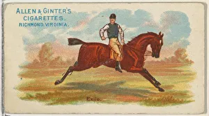 Exile, from The Worlds Racers series (N32) for Allen & Ginter Cigarettes, 1888
