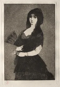 Exotic Flower (Fleur exotique). Creator: Edouard Manet (French, 1832-1883)