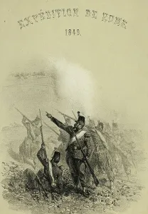 Unwelcome Prints: Expedition to Rome, 1849: Your reception is neither polite nor politic
