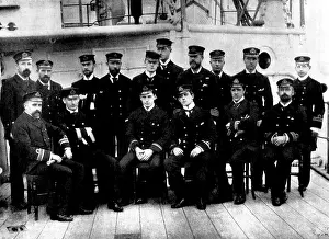 Steamship Prints: The Expedition against the Sierra Leone Insurgents: officers of H
