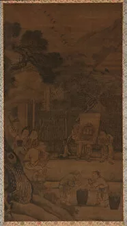 Yoke Gallery: Expelling Demons from the House, Ming dynasty, 16th century. Creator: Unknown