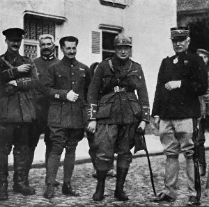 Benjamin Tucker Collection: On the front and after experience he commanded 6th Royal Scots Fusiliers, c1916, (1945)