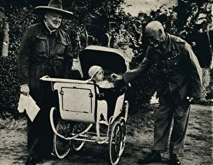 Experience Joins Hands With Youth, 1942, (1945). Creator: Unknown