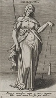 Gallaeus Prints: Experientia, from Prosopographia, ca. 1585-90. ca. 1585-90. Creator: Philip Galle