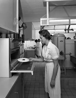Sheffield Gallery: Experimental catering kitchen, Batchelors Foods, Sheffield, South Yorkshire, 1966