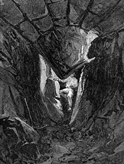 Pickaxe Prints: The Explorations at Jerusalem: voussoir of Robinson's Arch fallen through