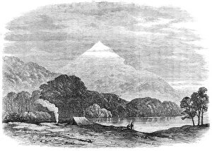 Camping Prints: An Exploring Party on the West Coast of New Zealand: encampment in the Teramakau Valley
