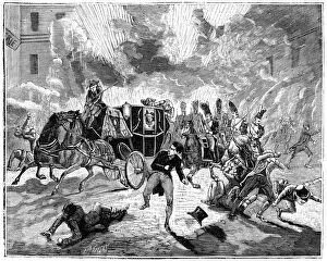 Explosion on the Rue de la Loi, Paris, France, 24th December 1800 (1882-1884)