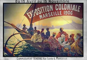 Discrimination Prints: Exposition coloniale, Marseille, 1906. Creator: Dellepiane, David (1866-1932)