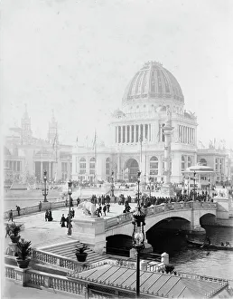 Chicago World Fair Prints: Exposition grounds, World's Columbian Exposition