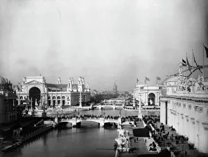 Chicago World Fair Prints: Exposition grounds, World's Columbian Exposition
