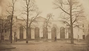 Disderi Gallery: The Exposition Universelle of 1855. Main entrance of the Palais des Beaux-Arts, 1855