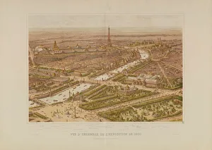 1900 Paris Exposition Prints: Exposition Universelle de 1900, 1900. Creator: Hoffbauer, Feodor (Fédor) (1839-1922)