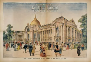 Meyer Prints: Exposition Universelle de 1900. Le Petit Palais, 1900. Creator: Meyer, Henri (1844-1899)