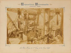 Eiffel Tower Prints: Exposition universelle, Paris 1889