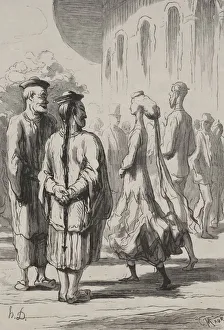 Honoredaumier French Prints: Exposition universelle: quels sont les plus chinois?. Creator: Honore Daumier (French