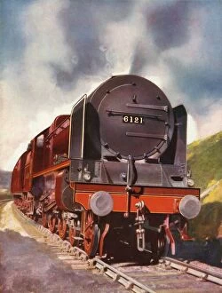 Clarence Winchester Gallery: Express Passenger Locomotive of the Royal Scot 4-6-0 class, 1935-36
