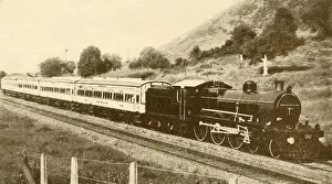 Express Train, Bombay, Baroda and Central India Railway, 1930. Creator: Unknown