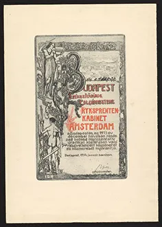 Expression of thanks from the mayor of Budapest for participation in an exhibition... 1934. Creator: Unknown