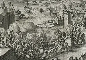 Expugnation of Lagny, 1590, (1748). Creator: Unknown