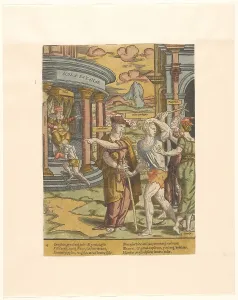 Heresy Prints: The expulsion of the prodigal son, c.1540-c.1550. Creator: Cornelis Anthonisz