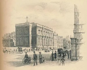 Ancient Royal Palaces Prints: Exterior of the Banqueting Hall, Whitehall Palace, 1902. Artist: Thomas Robert Way