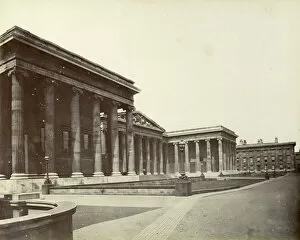 Print Collector17 Collection: Exterior of the British Museum, Great Russell Street, London, 1887