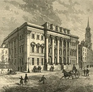 Livery Company Prints: Exterior of Goldsmiths Hall, 1897. Creator: Unknown