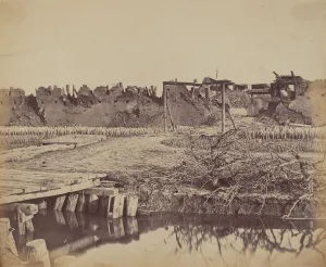 Defeat Collection: Exterior of North Fort Showing the English Entrance, August 21, 1860, 1860