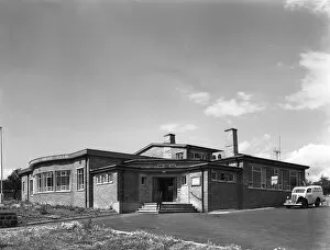 Barnsley Gallery: Exterior of the Royston Working Mens Club Barnsley, South Yorkshire, 1962. Artist