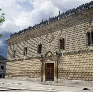 Exterior view of the Ducal Palace, built between 1492 and 1495 for the Dukes of Medinacelli